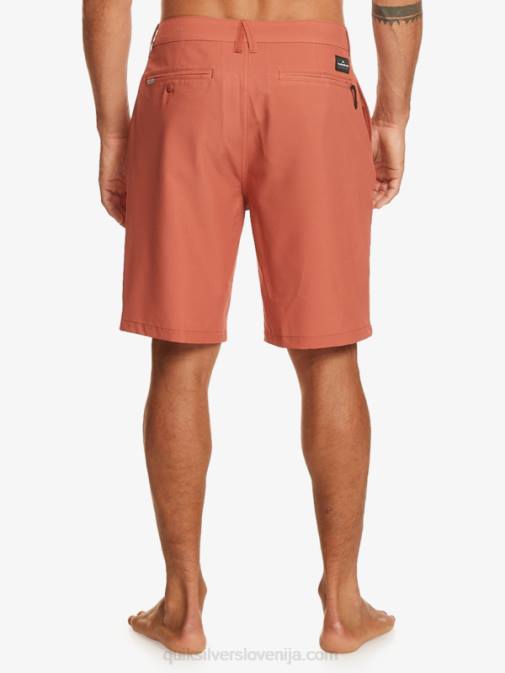 Quiksilver PJ4H139 moški pečena glina kratke hlače ocean union amphibian 20 hybrid