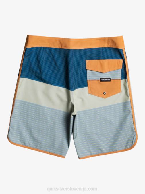 Quiksilver PJ4H1400 moški rjavi sladkor surfsilk tijuana 19 kratke hlače za desko