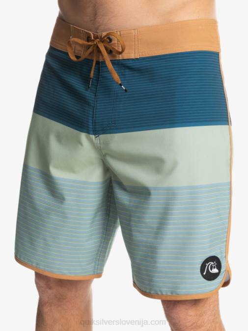 Quiksilver PJ4H1400 moški rjavi sladkor surfsilk tijuana 19 kratke hlače za desko