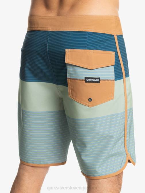 Quiksilver PJ4H1400 moški rjavi sladkor surfsilk tijuana 19 kratke hlače za desko
