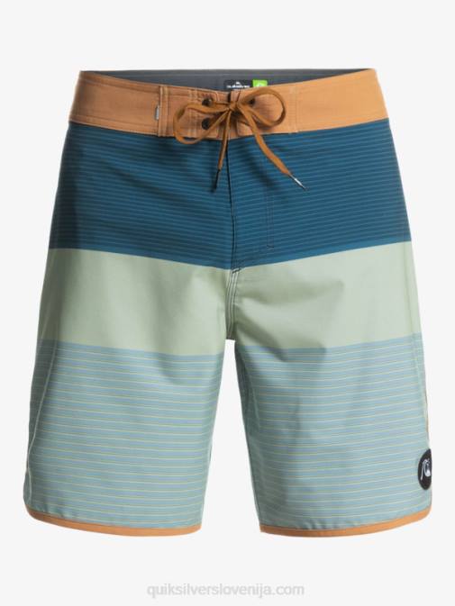 Quiksilver PJ4H1400 moški rjavi sladkor surfsilk tijuana 19 kratke hlače za desko