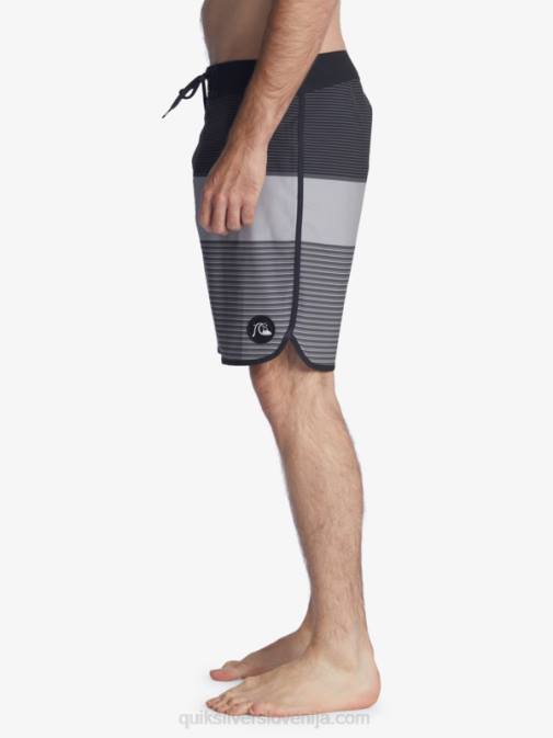 Quiksilver PJ4H1402 moški Črna surfsilk tijuana 19 kratke hlače za desko