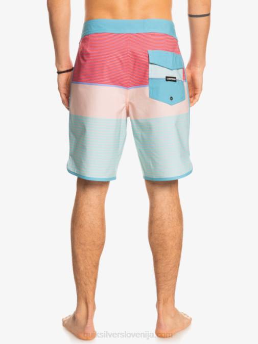 Quiksilver PJ4H1403 moški delph modra surfsilk tijuana 19 kratke hlače za desko