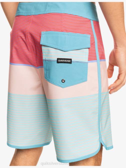 Quiksilver PJ4H1403 moški delph modra surfsilk tijuana 19 kratke hlače za desko