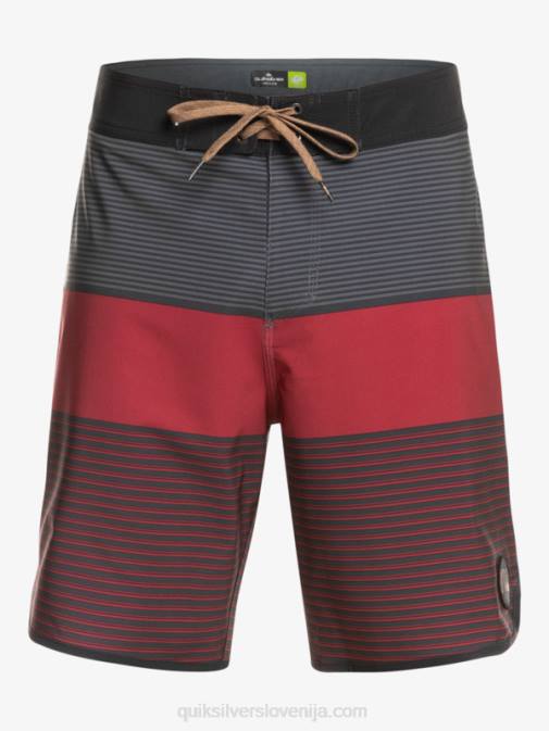 Quiksilver PJ4H1405 moški rubinasto vino surfsilk tijuana 19 kratke hlače za desko