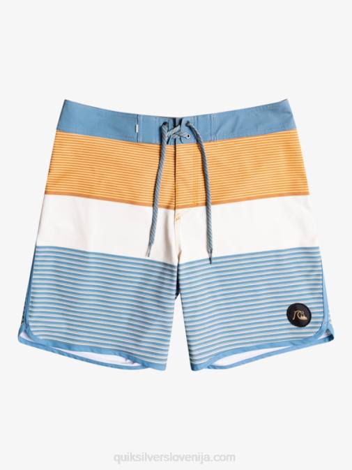 Quiksilver PJ4H1406 moški kapitani modri surfsilk tijuana 19 kratke hlače za desko