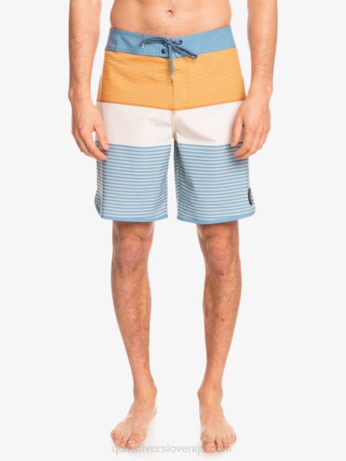 Quiksilver PJ4H1406 moški kapitani modri surfsilk tijuana 19 kratke hlače za desko