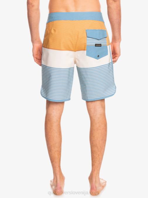 Quiksilver PJ4H1406 moški kapitani modri surfsilk tijuana 19 kratke hlače za desko