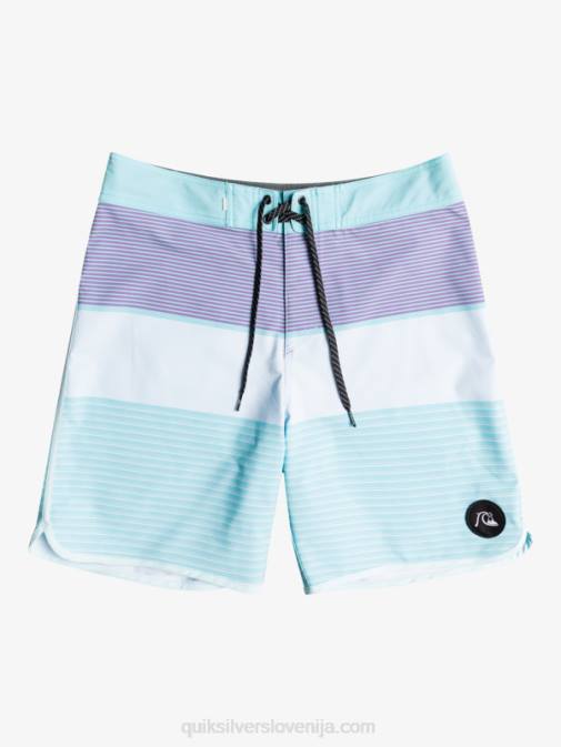 Quiksilver PJ4H1407 moški angelsko modra surfsilk tijuana 19 kratke hlače za desko