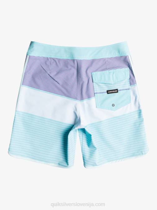Quiksilver PJ4H1407 moški angelsko modra surfsilk tijuana 19 kratke hlače za desko