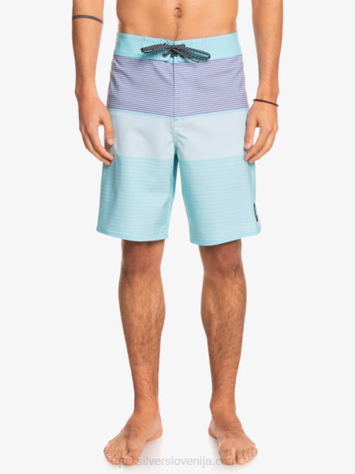 Quiksilver PJ4H1407 moški angelsko modra surfsilk tijuana 19 kratke hlače za desko