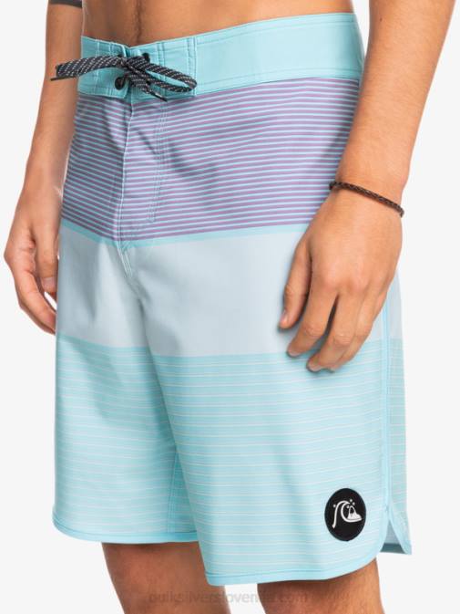 Quiksilver PJ4H1407 moški angelsko modra surfsilk tijuana 19 kratke hlače za desko