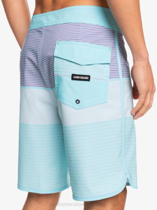 Quiksilver PJ4H1407 moški angelsko modra surfsilk tijuana 19 kratke hlače za desko