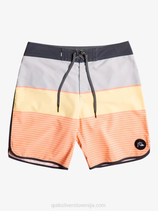 Quiksilver PJ4H1408 moški breskev roza surfsilk tijuana 19 kratke hlače za desko