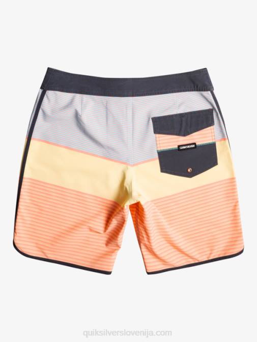 Quiksilver PJ4H1408 moški breskev roza surfsilk tijuana 19 kratke hlače za desko