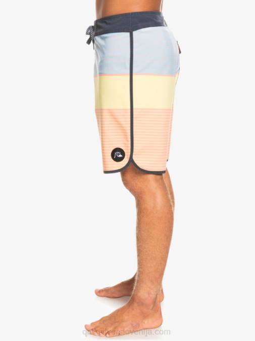 Quiksilver PJ4H1408 moški breskev roza surfsilk tijuana 19 kratke hlače za desko