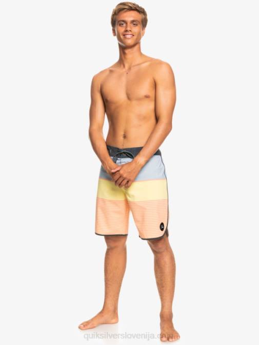 Quiksilver PJ4H1408 moški breskev roza surfsilk tijuana 19 kratke hlače za desko