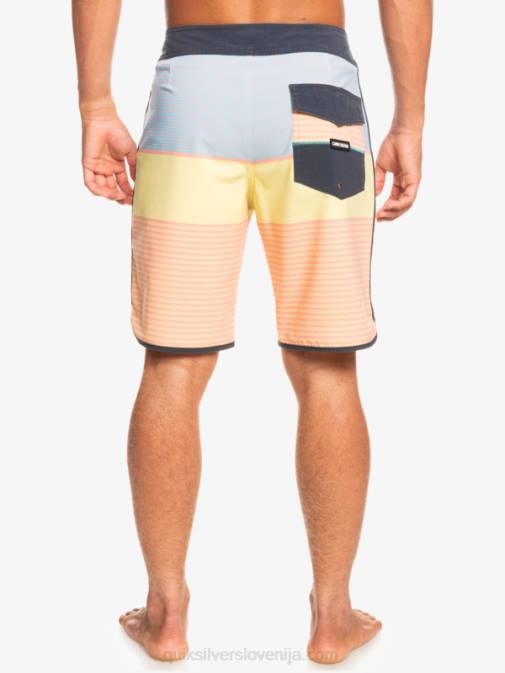Quiksilver PJ4H1408 moški breskev roza surfsilk tijuana 19 kratke hlače za desko