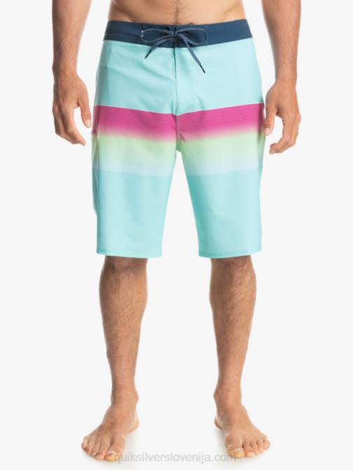 Quiksilver PJ4H1410 moški angelsko modra surfsilk slab 21 kratke hlače za desko