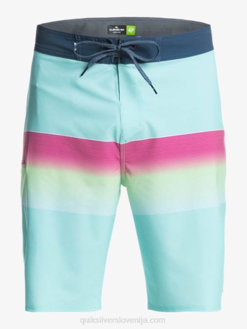 Quiksilver PJ4H1410 moški angelsko modra surfsilk slab 21 kratke hlače za desko