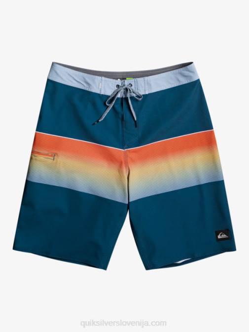 Quiksilver PJ4H1411 moški majolika modra surfsilk slab 21 kratke hlače za desko