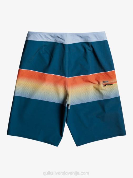 Quiksilver PJ4H1411 moški majolika modra surfsilk slab 21 kratke hlače za desko