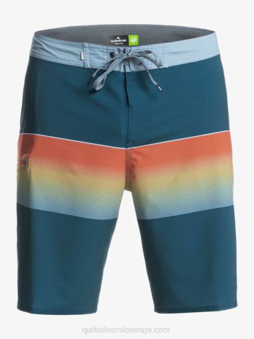 Quiksilver PJ4H1411 moški majolika modra surfsilk slab 21 kratke hlače za desko