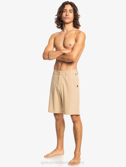 Quiksilver PJ4H141 moški plage kratke hlače ocean union amphibian 20 hybrid