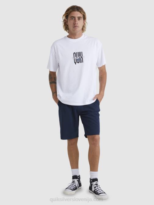 Quiksilver PJ4H142 moški mornarsko modri blazer kratke hlače ocean union amphibian 20 hybrid