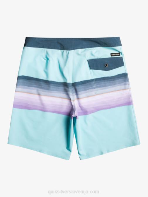Quiksilver PJ4H1438 moški angelsko modra surfsilk resin tint 19 kratke hlače za desko