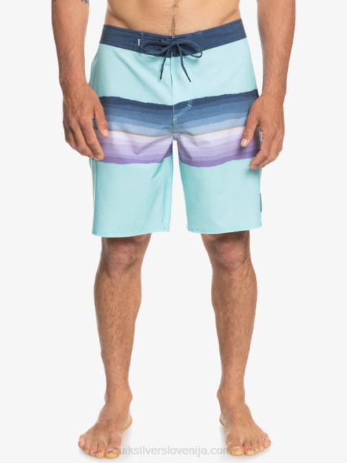 Quiksilver PJ4H1438 moški angelsko modra surfsilk resin tint 19 kratke hlače za desko