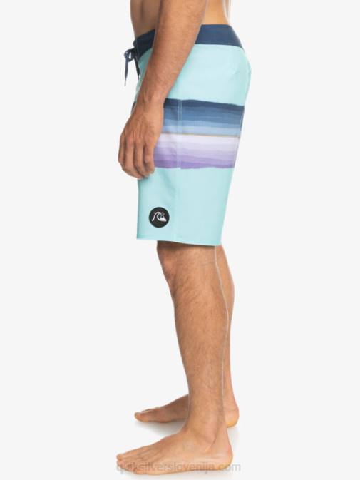 Quiksilver PJ4H1438 moški angelsko modra surfsilk resin tint 19 kratke hlače za desko