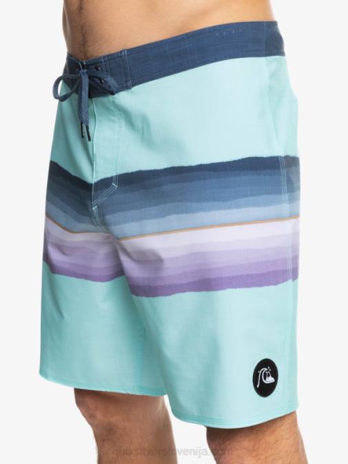 Quiksilver PJ4H1438 moški angelsko modra surfsilk resin tint 19 kratke hlače za desko