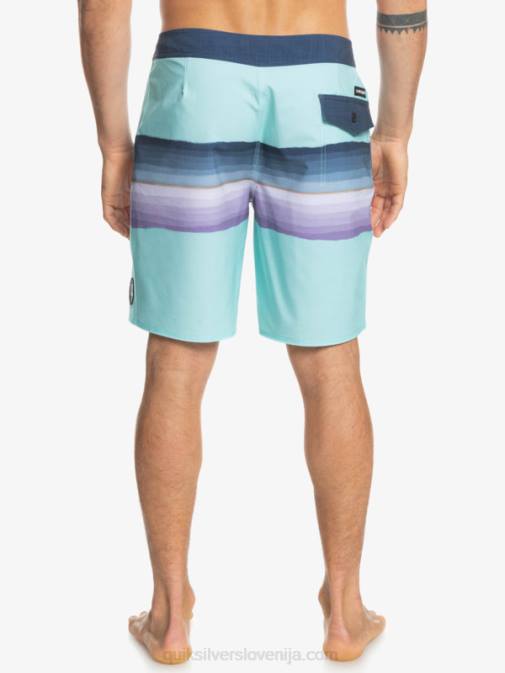 Quiksilver PJ4H1438 moški angelsko modra surfsilk resin tint 19 kratke hlače za desko