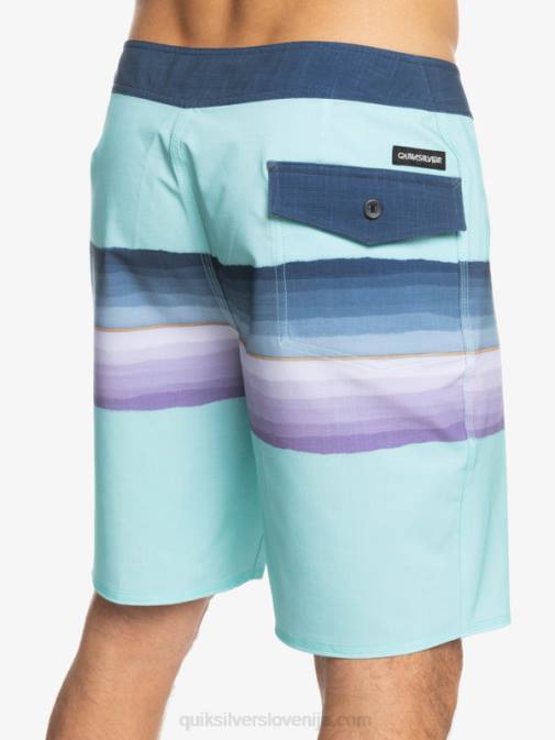 Quiksilver PJ4H1438 moški angelsko modra surfsilk resin tint 19 kratke hlače za desko
