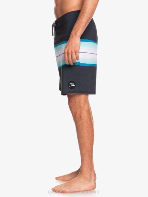 Quiksilver PJ4H1440 moški Črna surfsilk resin tint 19 kratke hlače za desko