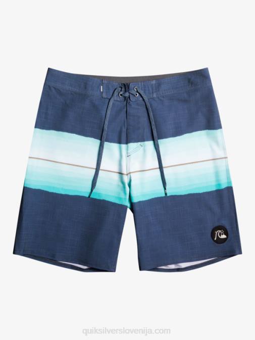 Quiksilver PJ4H1441 moški insignija modra surfsilk resin tint 19 kratke hlače za desko