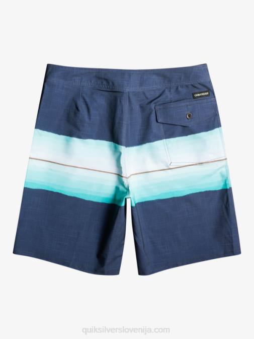 Quiksilver PJ4H1441 moški insignija modra surfsilk resin tint 19 kratke hlače za desko