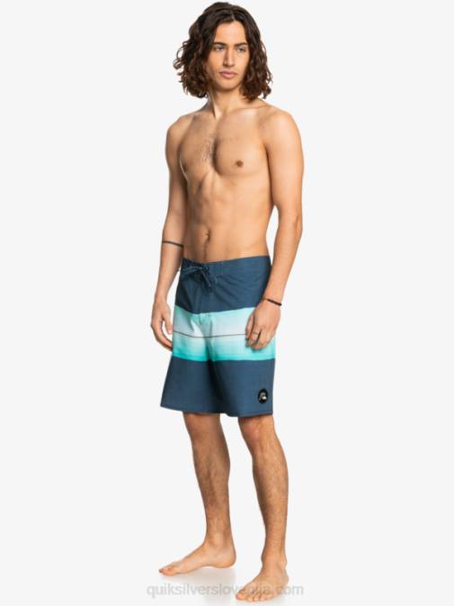 Quiksilver PJ4H1441 moški insignija modra surfsilk resin tint 19 kratke hlače za desko
