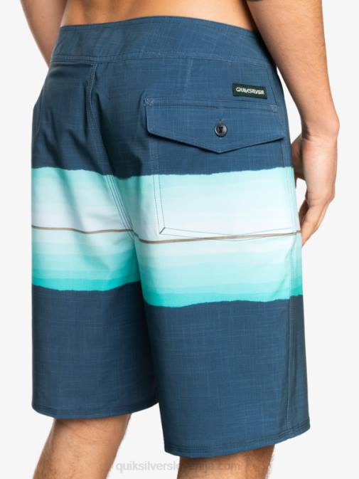 Quiksilver PJ4H1441 moški insignija modra surfsilk resin tint 19 kratke hlače za desko