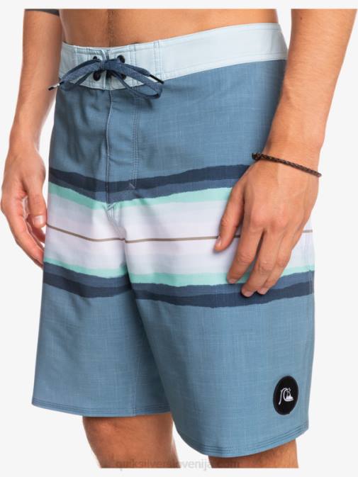 Quiksilver PJ4H1444 moški kapitani modri surfsilk resin tint 19 kratke hlače za desko
