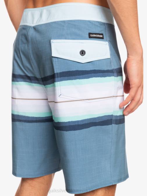Quiksilver PJ4H1444 moški kapitani modri surfsilk resin tint 19 kratke hlače za desko