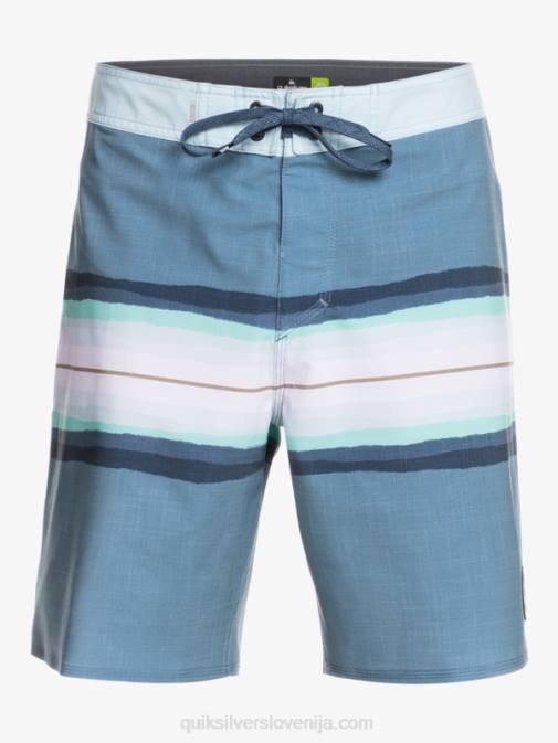 Quiksilver PJ4H1444 moški kapitani modri surfsilk resin tint 19 kratke hlače za desko