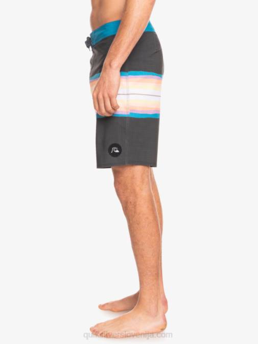 Quiksilver PJ4H1446 moški asfalt surfsilk resin tint 19 kratke hlače za desko
