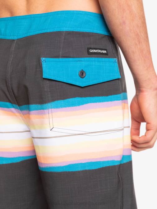 Quiksilver PJ4H1446 moški asfalt surfsilk resin tint 19 kratke hlače za desko
