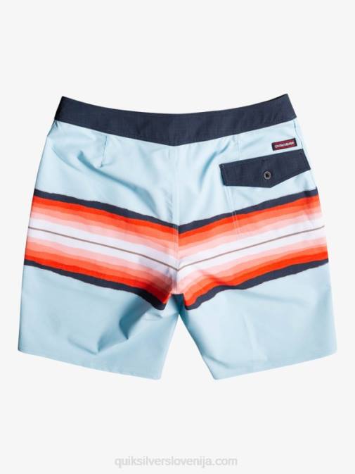 Quiksilver PJ4H1447 moški modro siva surfsilk resin tint 19 kratke hlače za desko