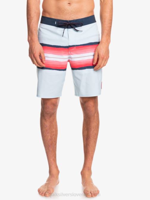 Quiksilver PJ4H1447 moški modro siva surfsilk resin tint 19 kratke hlače za desko