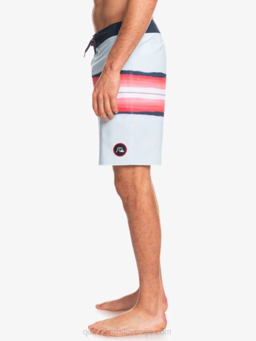 Quiksilver PJ4H1447 moški modro siva surfsilk resin tint 19 kratke hlače za desko