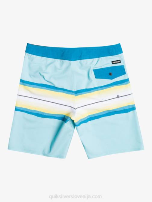 Quiksilver PJ4H1448 moški angelsko modra surfsilk resin tint 19 kratke hlače za desko
