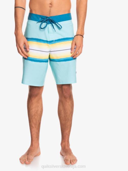 Quiksilver PJ4H1448 moški angelsko modra surfsilk resin tint 19 kratke hlače za desko